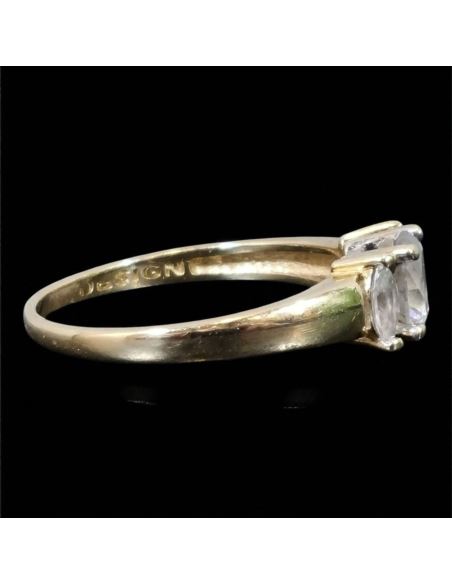 Pierścionek Trzy Oczka 2,49g 585 r.16