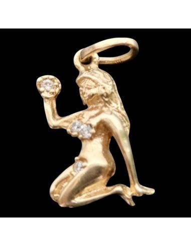 Złota Zawieszka Panna 1,77g pr.585