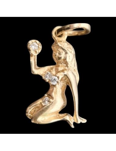 Złota Zawieszka Panna 1,77g pr.585