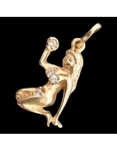 Złota Zawieszka Panna 1,77g pr.585