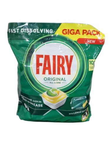 Fairy AllIn1 Original Lemon Scent 100Kaps
