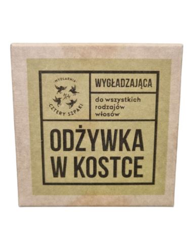 Cztery Szpaki Wygładzająca Odżywka w Kostce 55g