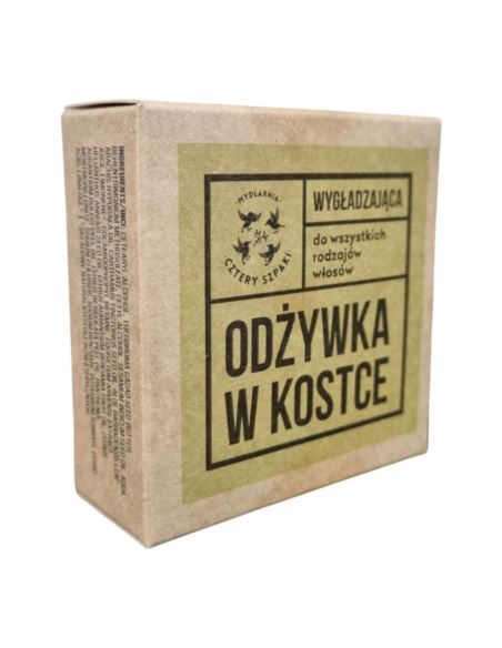 Cztery Szpaki Wygładzająca Odżywka w Kostce 55g Cztery Szpaki Wygładzająca Odżywka w Kostce 55g