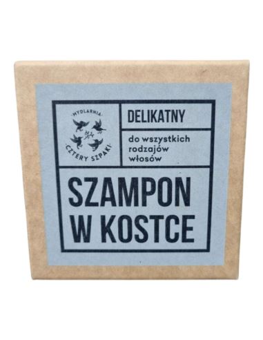 Cztery Szpaki Szampon W Kostce Delikatny 75g