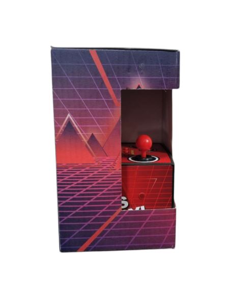 Mini Automat do Gier Retro Arcade 200 Gier Czerwony Mini Automat do Gier Retro Arcade 200 Gier Czerwony