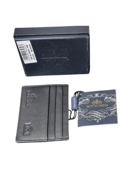 WITTCHEN Etui na Karty Kredytowe Czarne