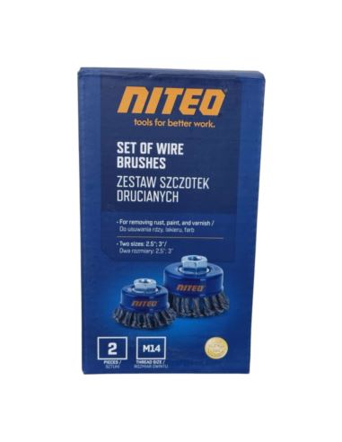 Szczotki Do Szlifierki Niteo M 14