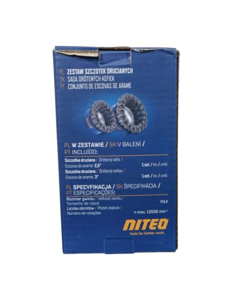 Szczotki Do Szlifierki Niteo M 14