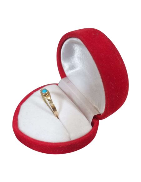 Pierścionek Dwa Oczka 1,74g pr.585 r.17