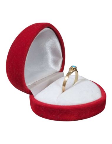 Pierścionek Dwa Oczka 1,74g pr.585 r.17