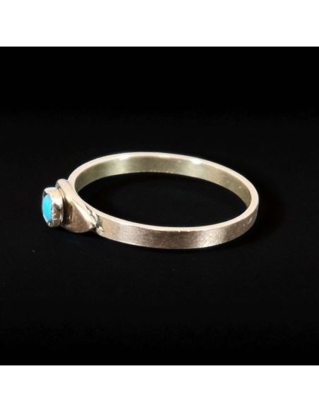 Pierścionek Dwa Oczka 1,74g pr.585 r.17