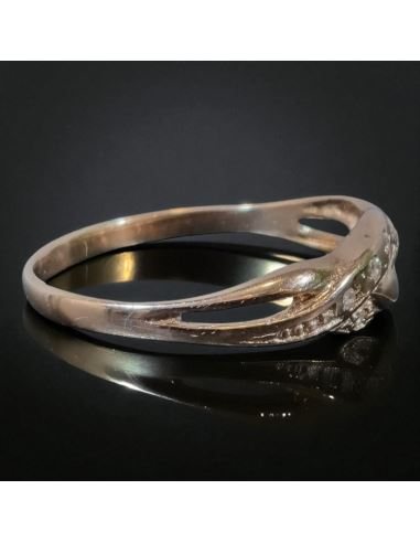 Pierścionek Przeplatany 1,74g pr.585 r.19