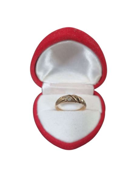 Pierścionek Falowany 2,57g pr.585 r.15