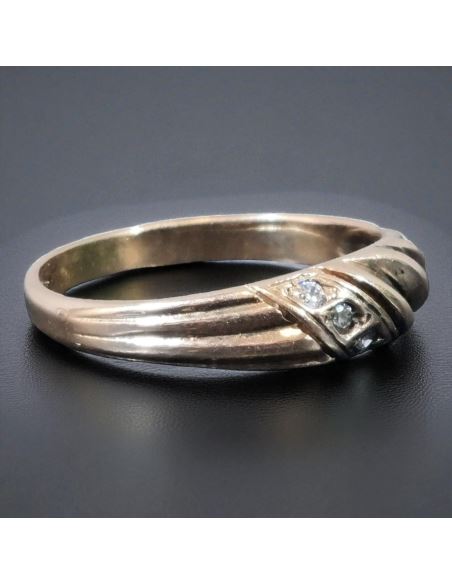 Pierścionek Falowany 2,57g pr.585 r.15