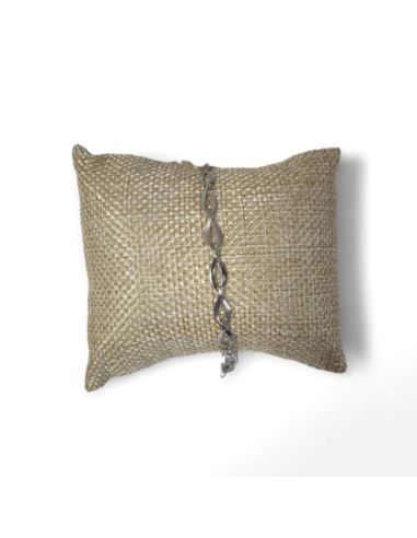 Bransoletka Białe Złoto 3,99g pr.585 dł.19cm