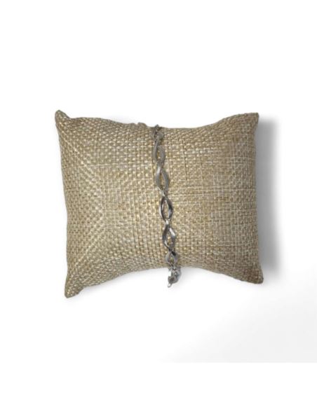 Bransoletka Białe Złoto 3,99g pr.585 dł.19cm