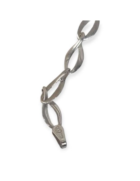 Bransoletka Białe Złoto 3,99g pr.585 dł.19cm