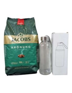 Zestaw Kawowy 9330Kawa ziarnista Jacobs Kronung Signature 1kg