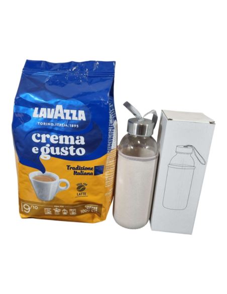 Zestaw Kawowy 8271Kawa Ziarnista Lavazza Crema E Gusto Tradizione Italina 1kg