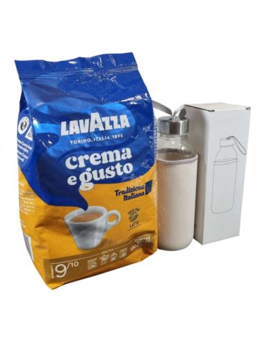 Zestaw Kawowy 8271Kawa Ziarnista Lavazza Crema E Gusto Tradizione Italina 1kg