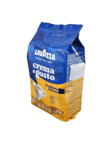 Zestaw Kawowy 8271Kawa Ziarnista Lavazza Crema E Gusto Tradizione Italina 1kg