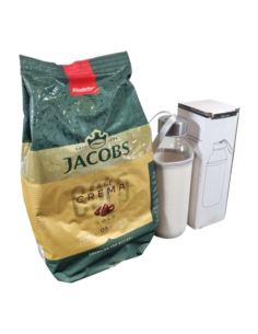 Zestaw kawowy 9217Kawa Ziarnista Jacobs Caffe Crema Gold 1kg 2