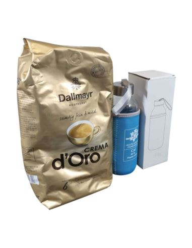 Zestaw kawowy 2729Kawa Ziarnista Dallmayr Crema d'Oro Intensa 1Kg