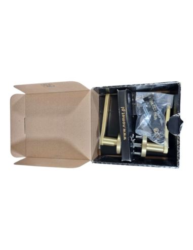 Klamka Drzwiowa Nomet Alva Lux Matowe Złoto