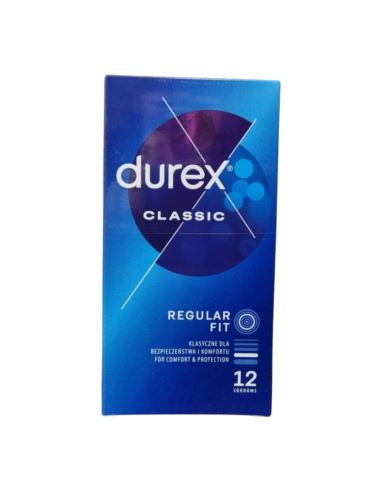 Prezerwatywy Durex Classic Regular Fit 12 sztuk