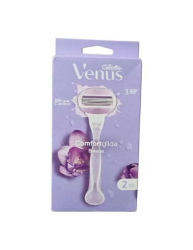 Gillette Venus Comfortglide Breeze Maszynka+2Końcówki