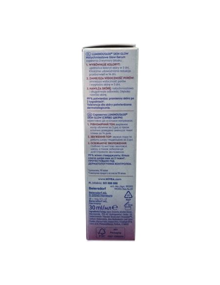 Nivea Luminous Skin Glow 30ml Nivea Luminous Skin Glow 30ml