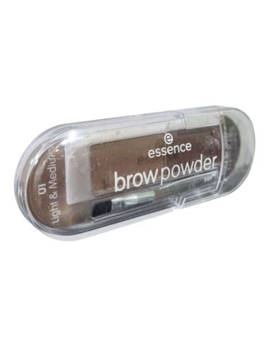 essence Zestaw do Brwi Brow Powder Light/Medium