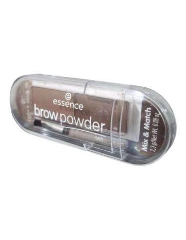 essence Zestaw do Brwi Brow Powder Light/Medium
