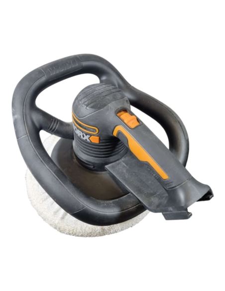 Polerka samochodowa akumulatorowa WORX WX856 20V pudełko,akumulator,ładowarka,2x pady