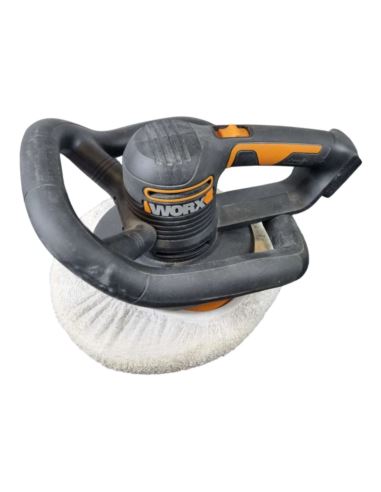 Polerka samochodowa akumulatorowa WORX WX856 20V pudełko,akumulator,ładowarka,2x pady