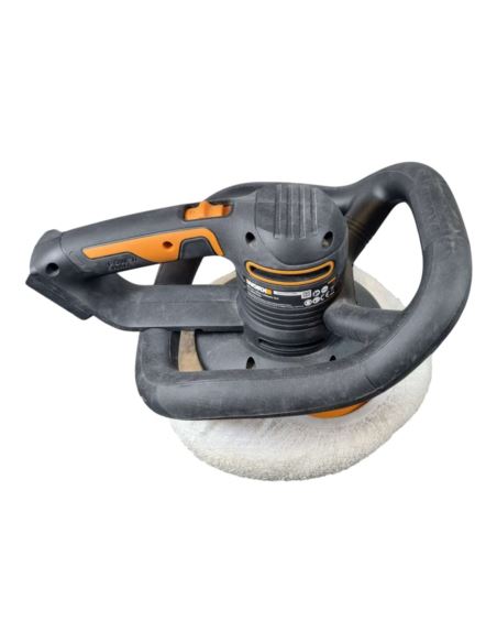 Polerka samochodowa akumulatorowa WORX WX856 20V pudełko,akumulator,ładowarka,2x pady