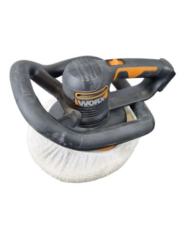 Polerka samochodowa akumulatorowa WORX WX856 20V pudełko,akumulator,ładowarka,2x pady