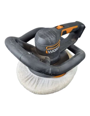 Polerka samochodowa akumulatorowa WORX WX856 20V pudełko,akumulator,ładowarka,2x pady