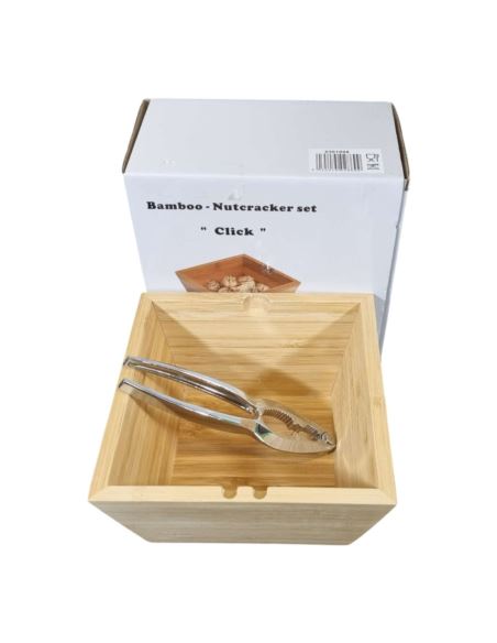 Dziadek do orzechów + bambusowa misa