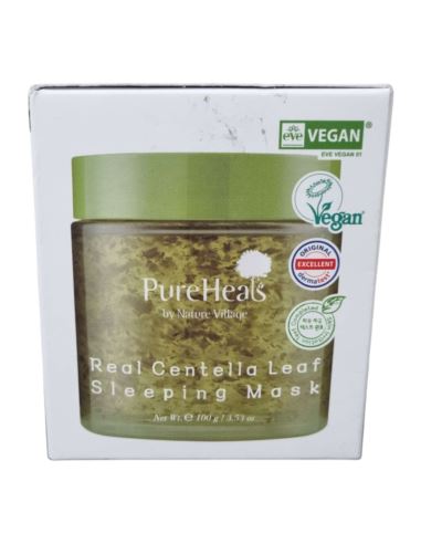 PUREHEALS Real Centella Leaf Sleeping Mask * Maseczka z wąkrotką azjatycką