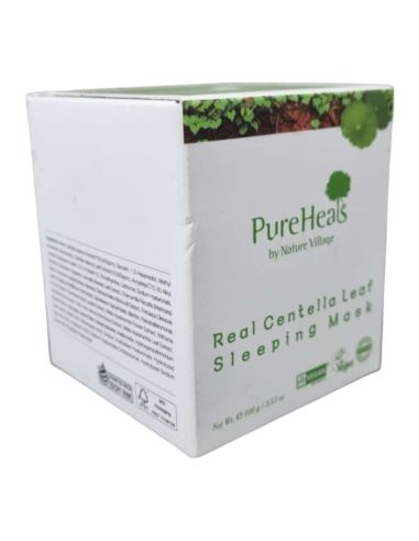PUREHEALS Real Centella Leaf Sleeping Mask * Maseczka z wąkrotką azjatycką