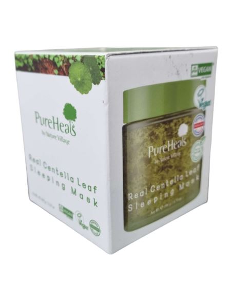 PUREHEALS Real Centella Leaf Sleeping Mask * Maseczka z wąkrotką azjatycką