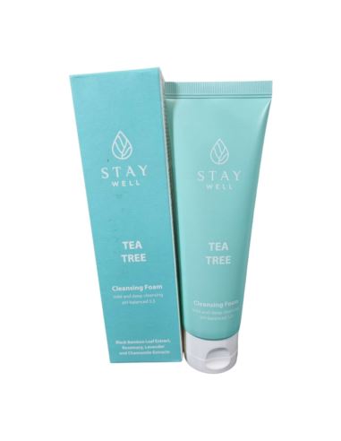Stay Well Tea Tree pianka do mycia twarzy, 130 ml