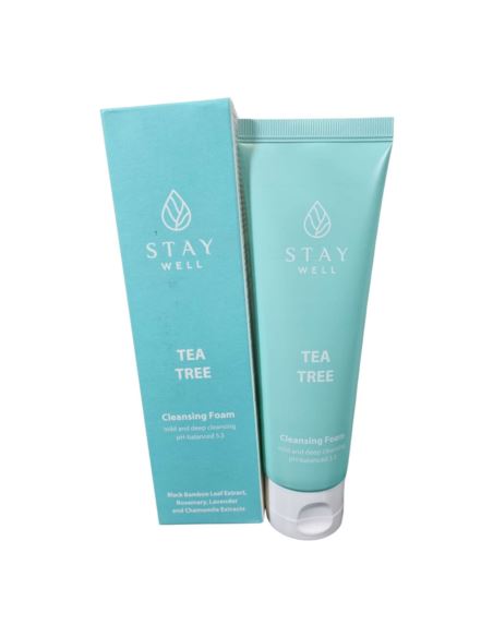 Stay Well Tea Tree pianka do mycia twarzy, 130 ml