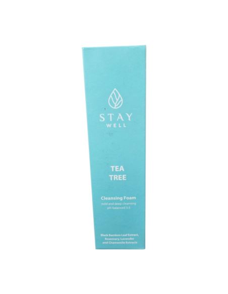 Stay Well Tea Tree pianka do mycia twarzy, 130 ml