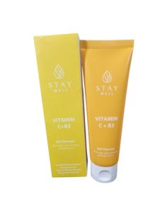 STAY WELL ODŚWIEŻAJĄCA PIANKA DO MYCIA TWARZY, 130 ML vit c+b3 gel cleanser