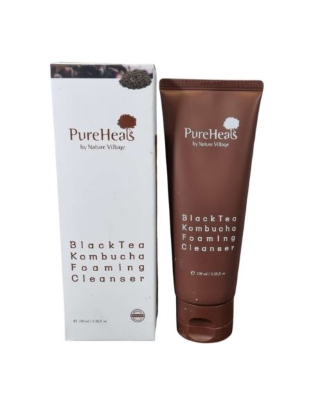 Pureheals Black Tea Kombucha oczyszczająca pianka do twarzy 100ml