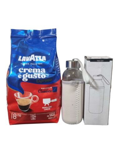 Zestaw kawowy 8974Kawa Ziarnista Lavazza Espresso Crema e Gusto 1000g