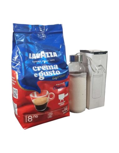 Zestaw kawowy 8974Kawa Ziarnista Lavazza Espresso Crema e Gusto 1000g