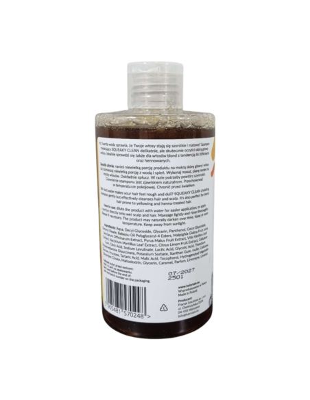 HAIRY TALE COSMETICS Squeaky Clean - Łagodny szampon 250ml